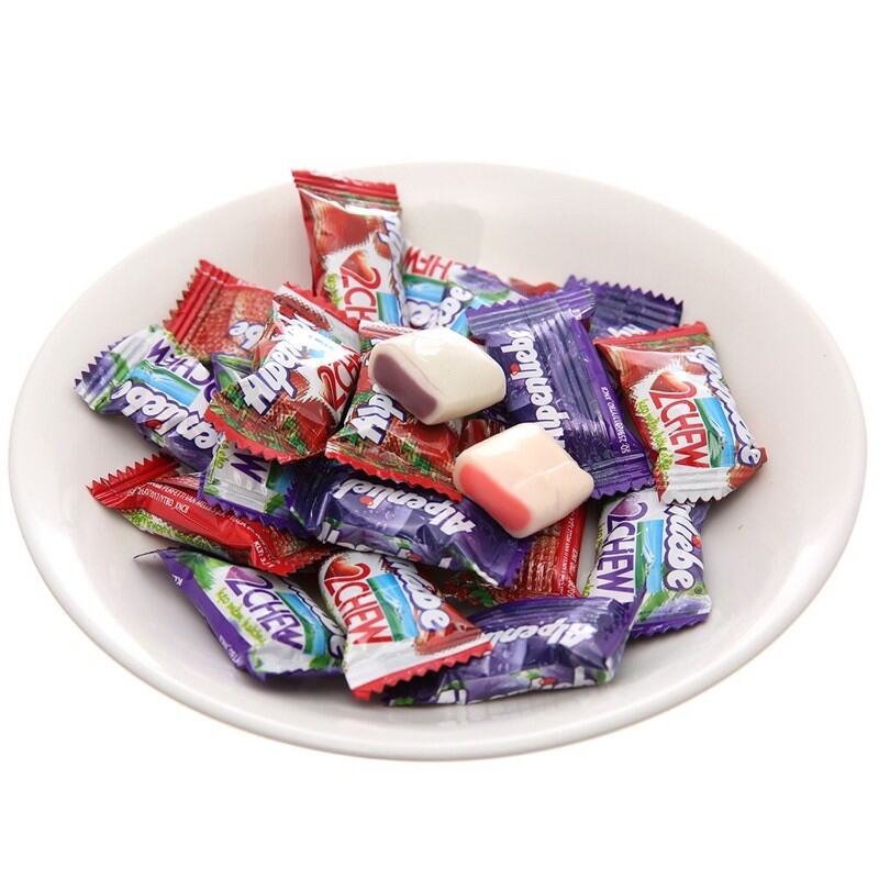 KẸO MỀM ALPENLIEBE MIX VỊ NHO-DÂU( gói nhỏ)