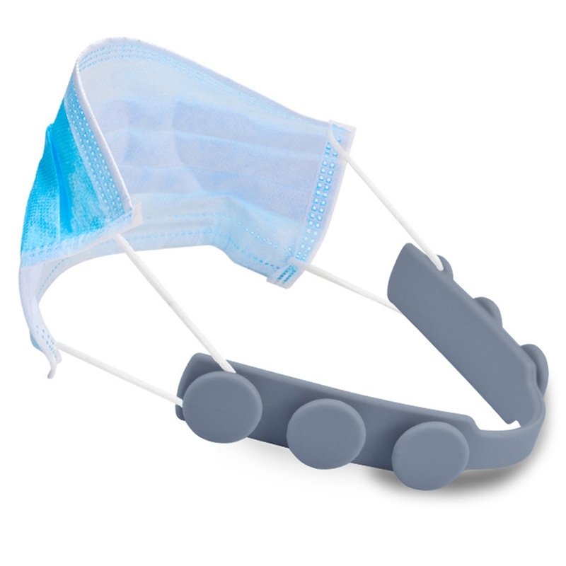 12Pcs Ear Protector Mask Hook Buckle Silicone Bandage Ear Rope Anti-Slip Adjustment Mascarillas Buckle