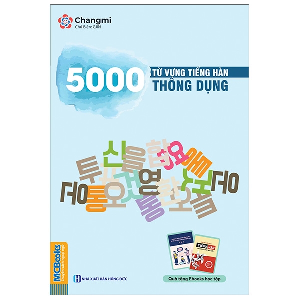 Fahasa - 5000 Từ Vựng Tiếng Hàn Thông Dụng (Tái Bản 2020)