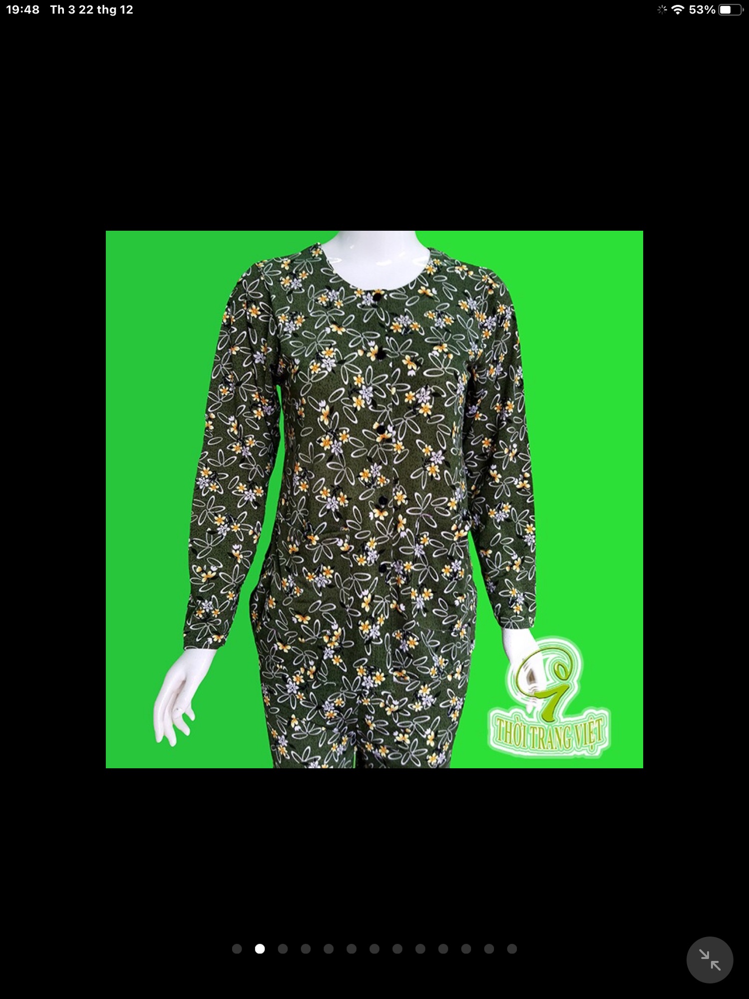 [HCM]Bộ bà già túi tay dài(size 40-65kg)