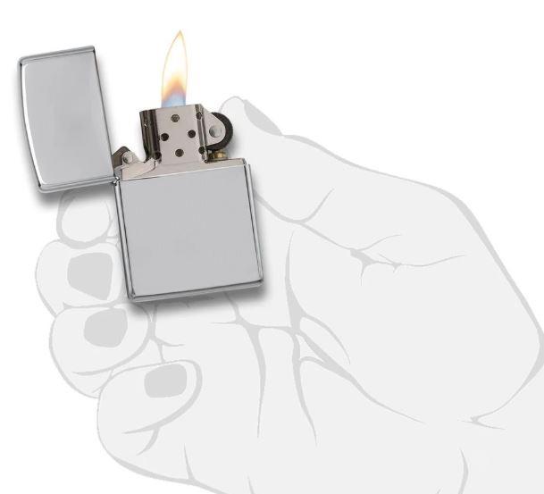 Hộp Quẹt Zippo Armor High Polished Chrome 167