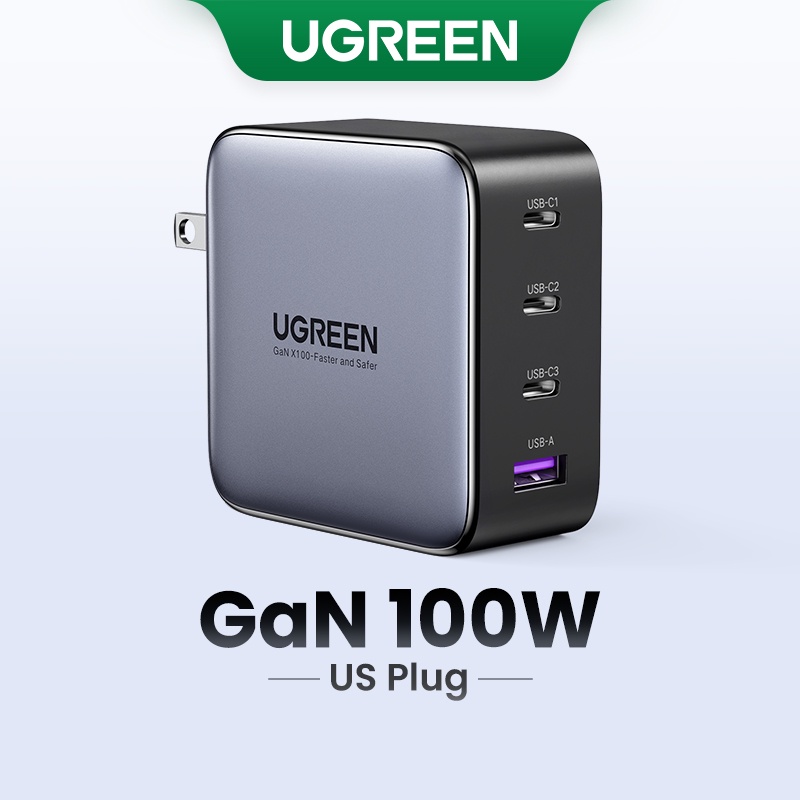 UGREEN GaN 65W - 100W USB-C USB-A Sạc Nhanh Nhiều Cổng