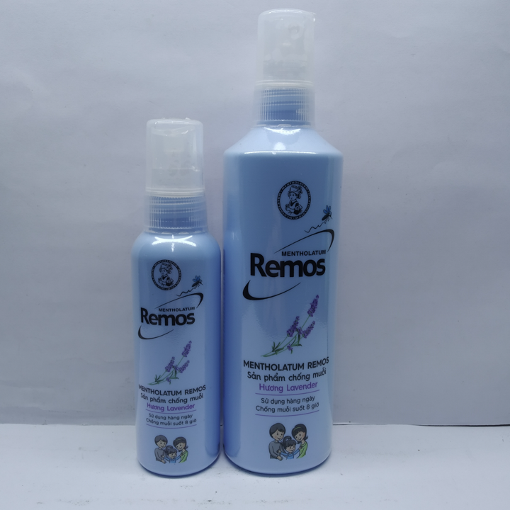 CHAI XỊT CHỐNG MUỖI REMOS LAVENDER - Chai 150ml