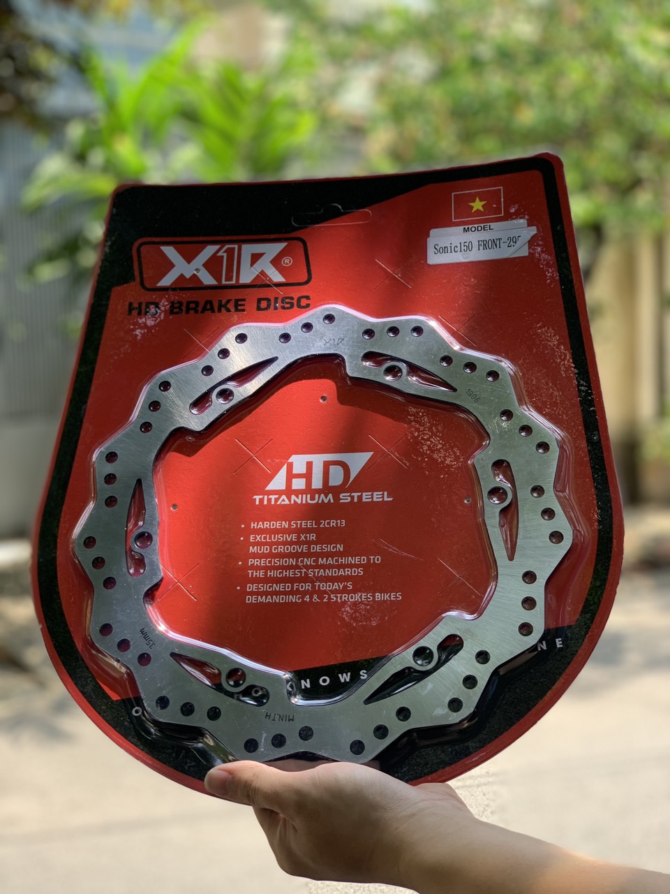 [HCM]CẶP ĐĨA THẮNG X1R DÀNH CHO HONDA SONIC