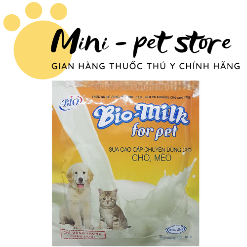 Sữa Cho Chó, Mèo, Bio MILK (100g) THÚ Y BIO