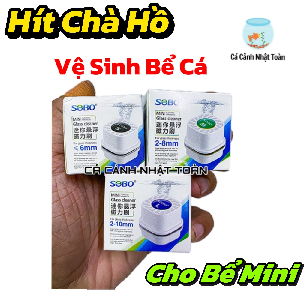 "Hoàn tiền đến 10%" HÍT CHÀ HỒ MINI SOBO VỆ SINH BỂ CÁ (SIZE S, M, L)