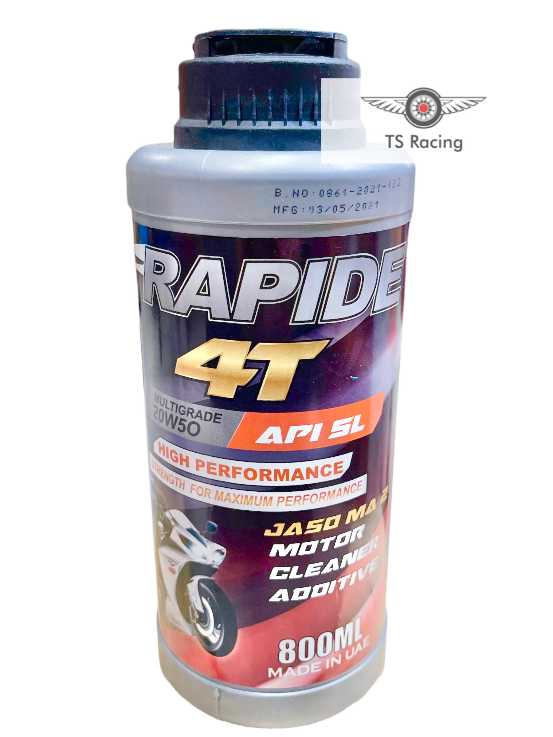 Nhớt rapide 4t 20w50 api sl chính hãng - xe số - xe côn