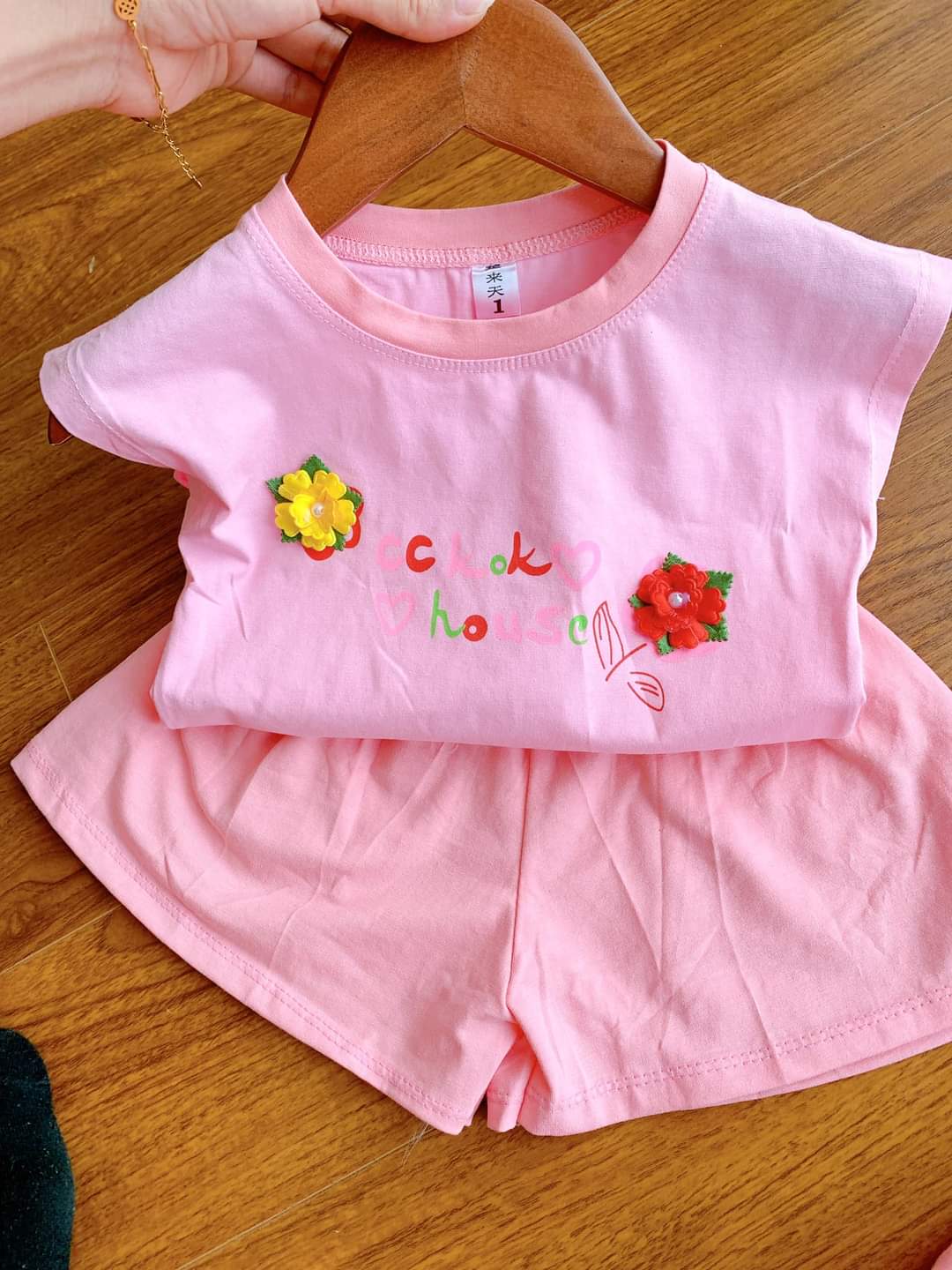 bộ thun cộc tay cho bé 8-17kg