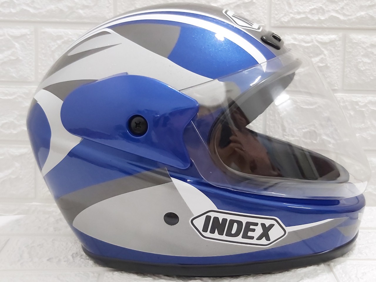 MŨ BẢO HIỂM FULLFACE INDEX(PHÙ HỢP CHO VÒNG ĐẦU TỪ 55-60CM BẢO HÀNH 12 THÁNG)