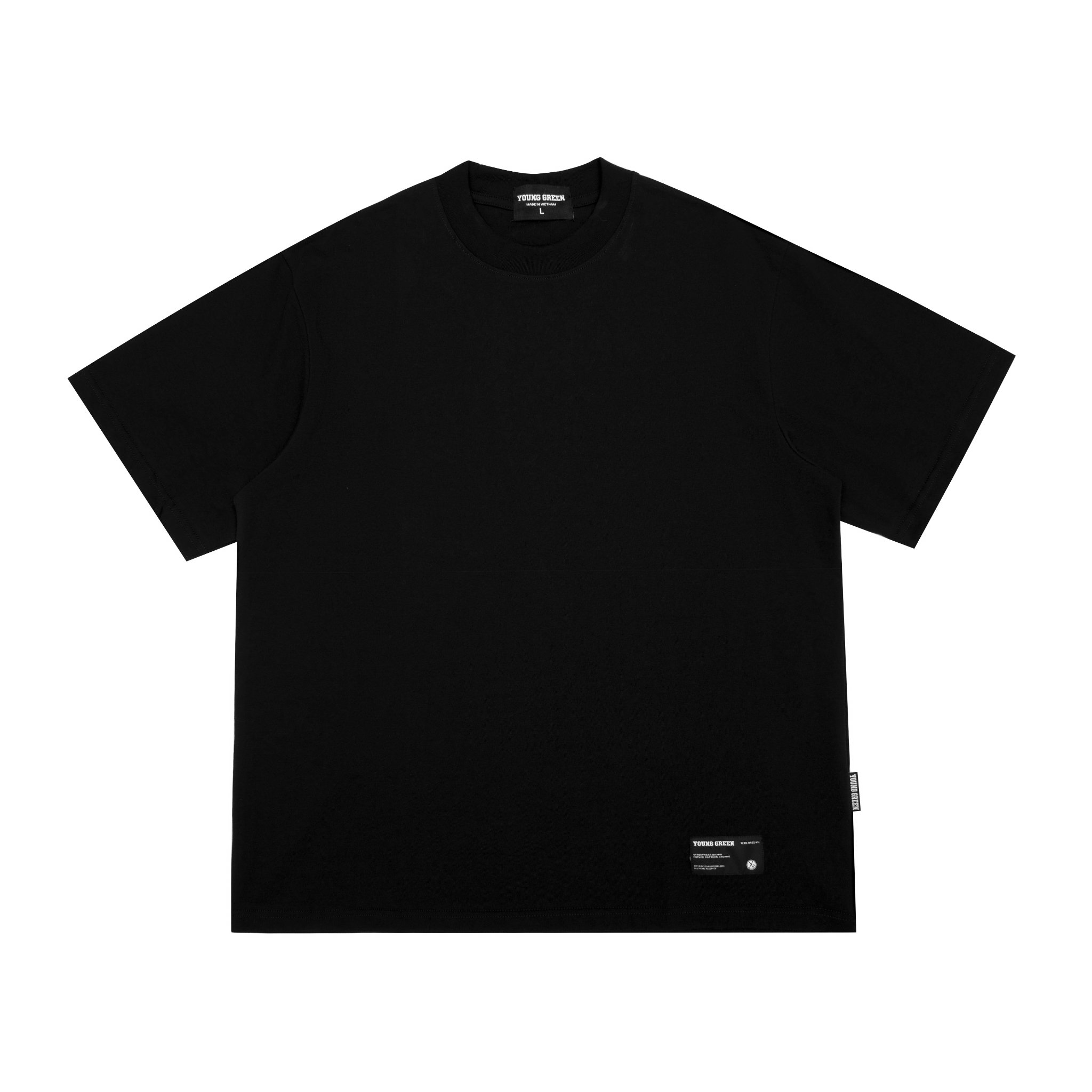 Áo Thun Trơn YOUNG GREEN Blank - Cotton