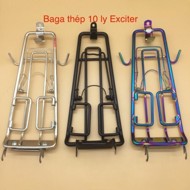 BAGA THÉP 10 LY EXCITER 150 / 155 (Lượn giữa trước Ex150 / 155 các màu)