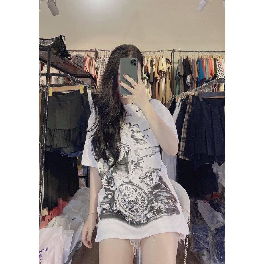 Áo miken chữ vòng cổ hari0521
