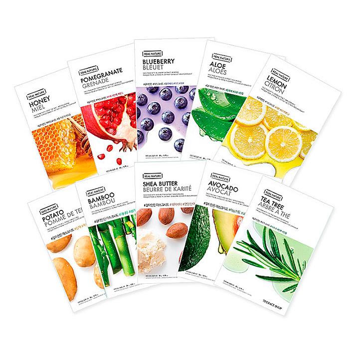 Mặt Nạ THEFACESHOP REAL NATURE POMEGRANATE FACE MASK