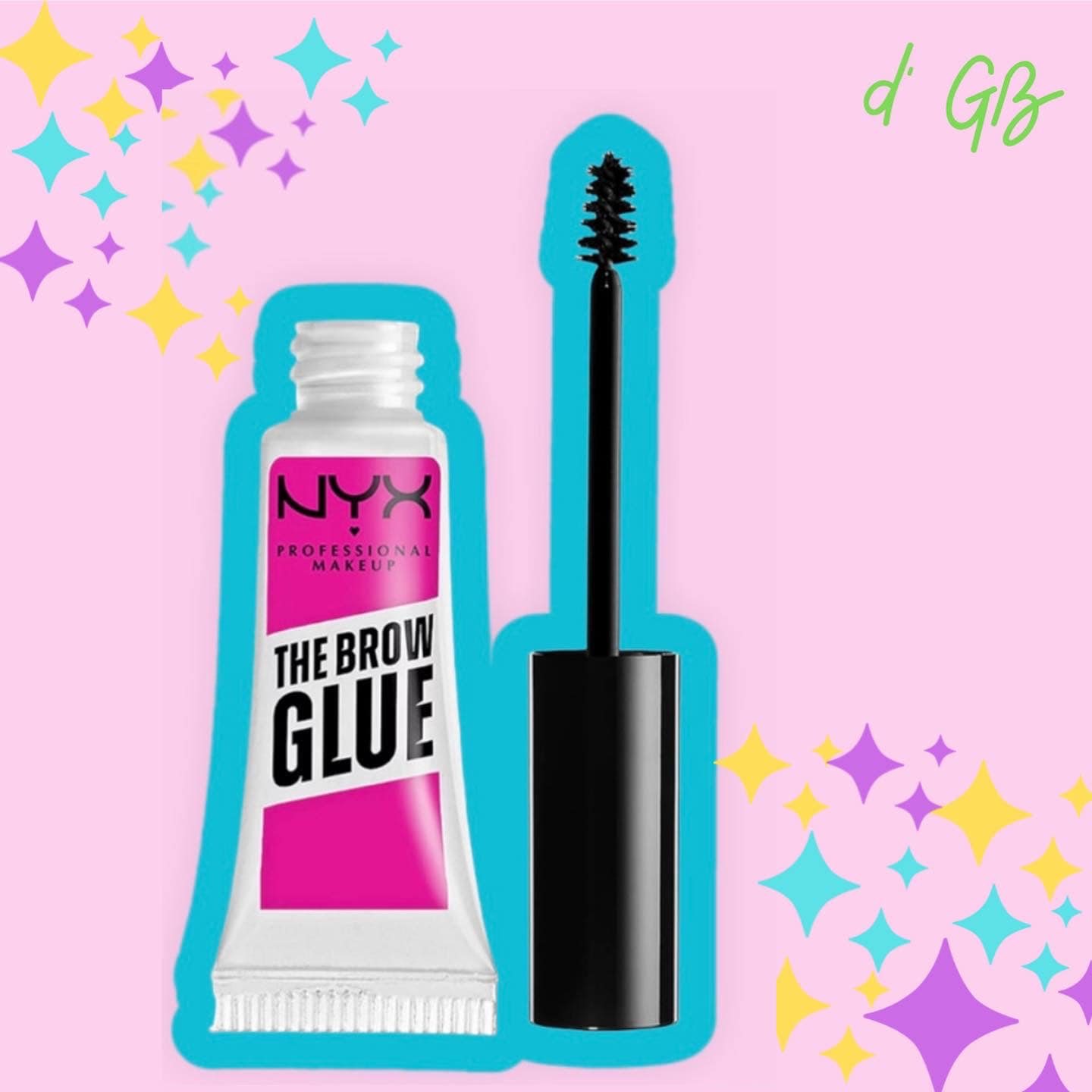 Gel chải lông mày siêu đỉnh suốt 24h nyx the brow glue instant brow styler chính hãng