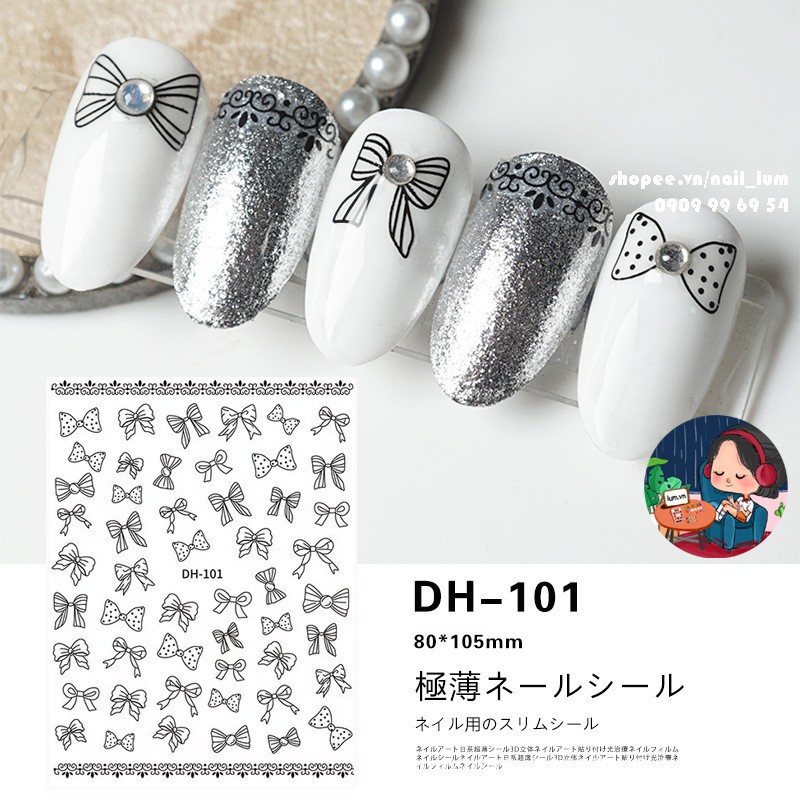 [Video Thực Tế] Nail Sticker - Dán Móng Tay - Bộ Sưu Tập Trái Cây
