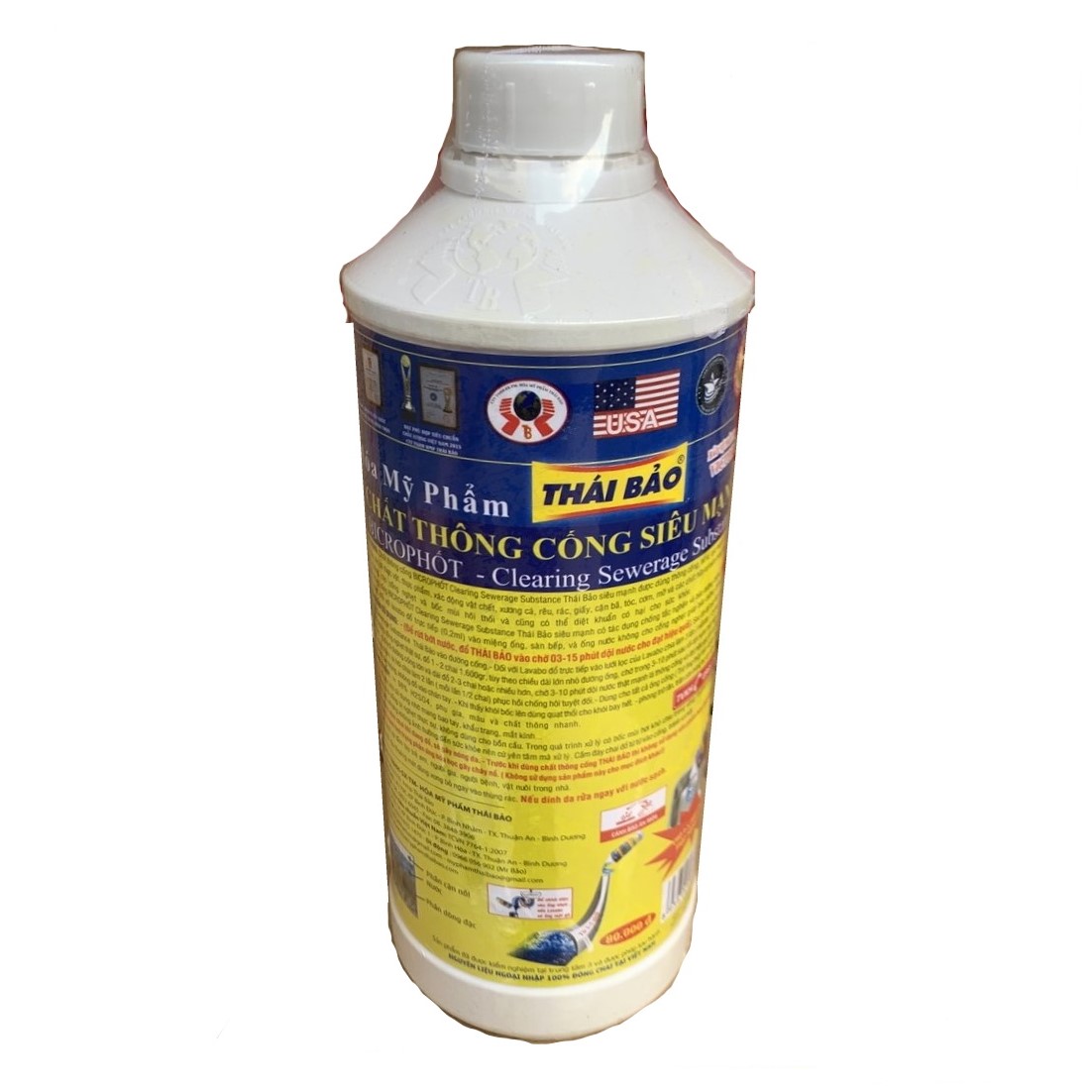 Chất thông cống cầu đang nghẹt siêu mạnh Thái Bảo 1.6kg