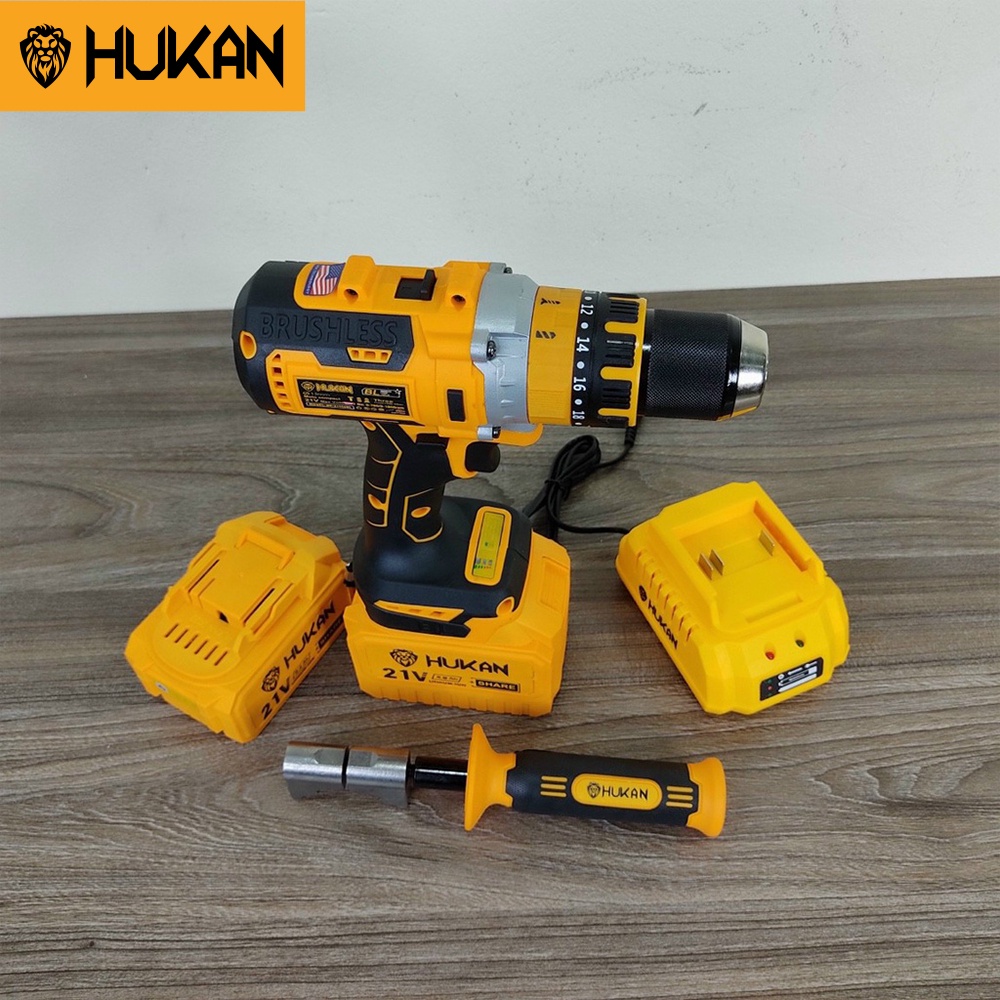 [CHÍNH HÃNG]  Máy Khoan Pin HUKAN Z1600