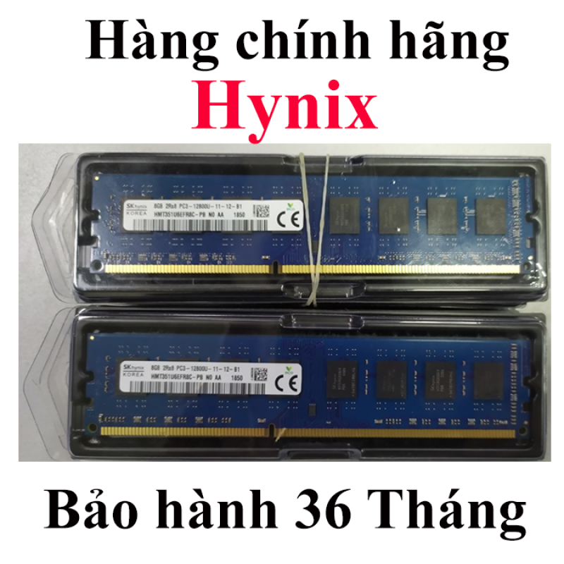 Bảng giá Ram Hynix 8GB Bus 1600 mới 100% cho máy tính để bàn, Ram cho máy tính cây PC - Bảo hành 36 Tháng Phong Vũ