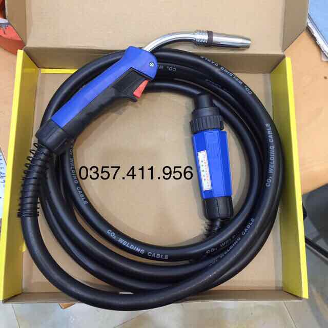 Dây hàn mig- dây hàn mig 5m súng hàn mig - MB 15AK