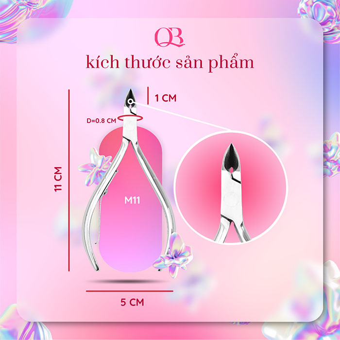 Kềm cắt móng tay chân dụng cụ cắt móng thật