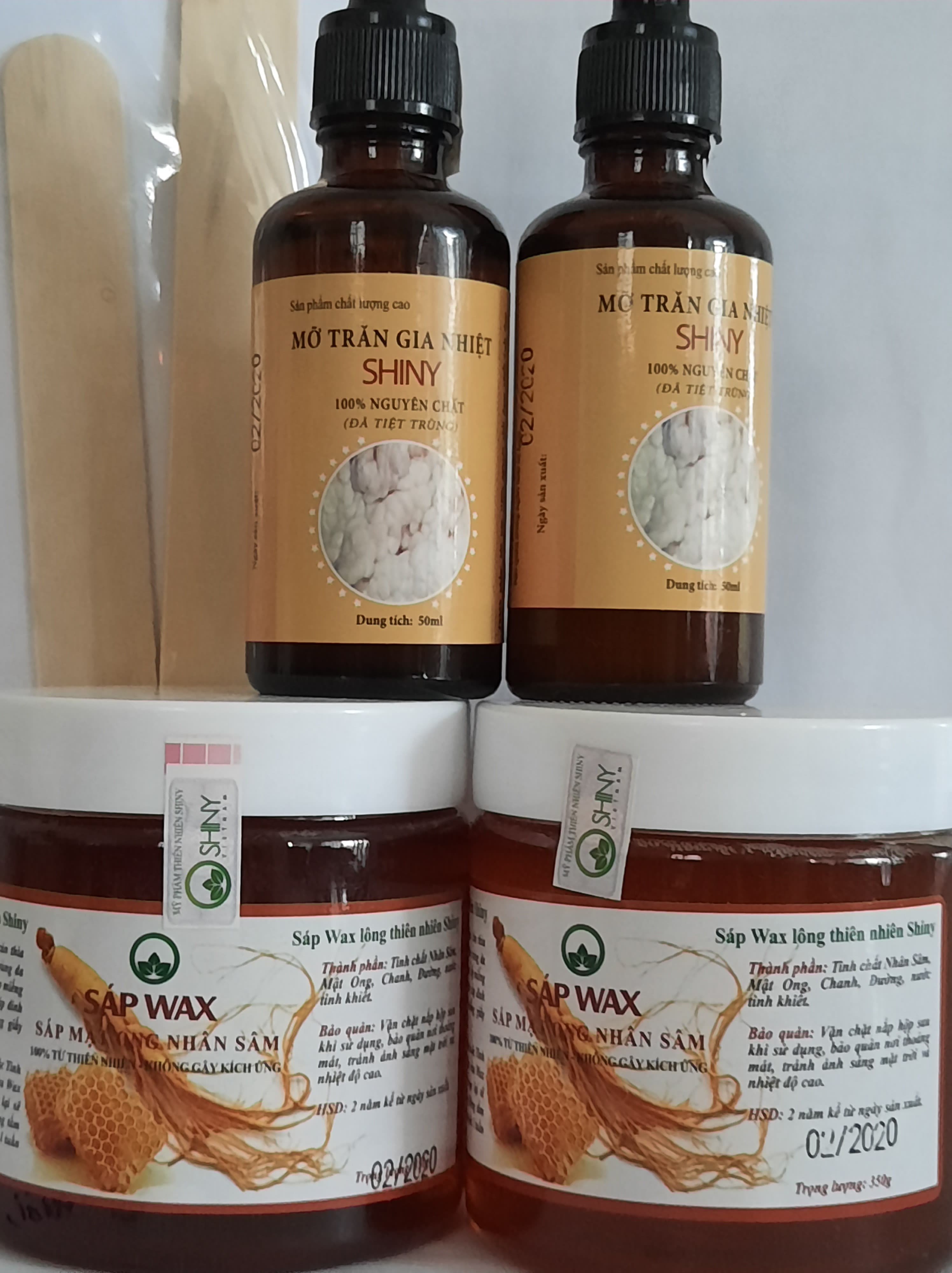 combo wax nhân sâm shyni