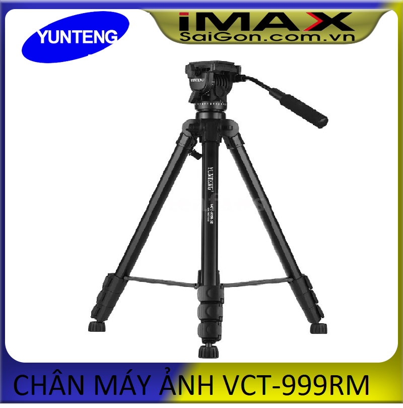 Chân máy ảnh yunteng vct-999rm cao 2.06m+đèn led cổng usb