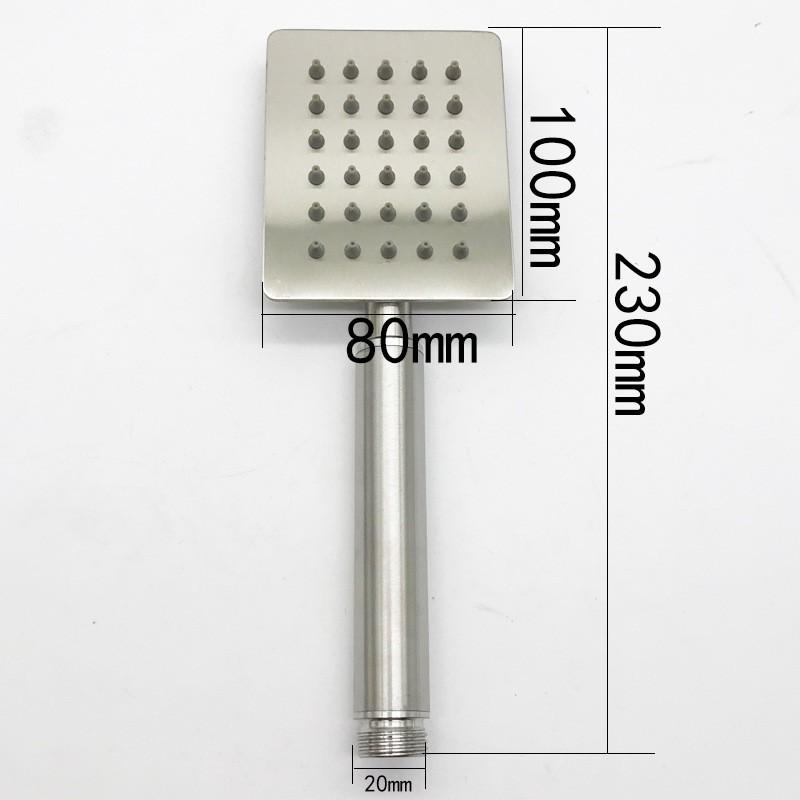 [HCM]Bộ tay sen Inox SUS 304 vuông
