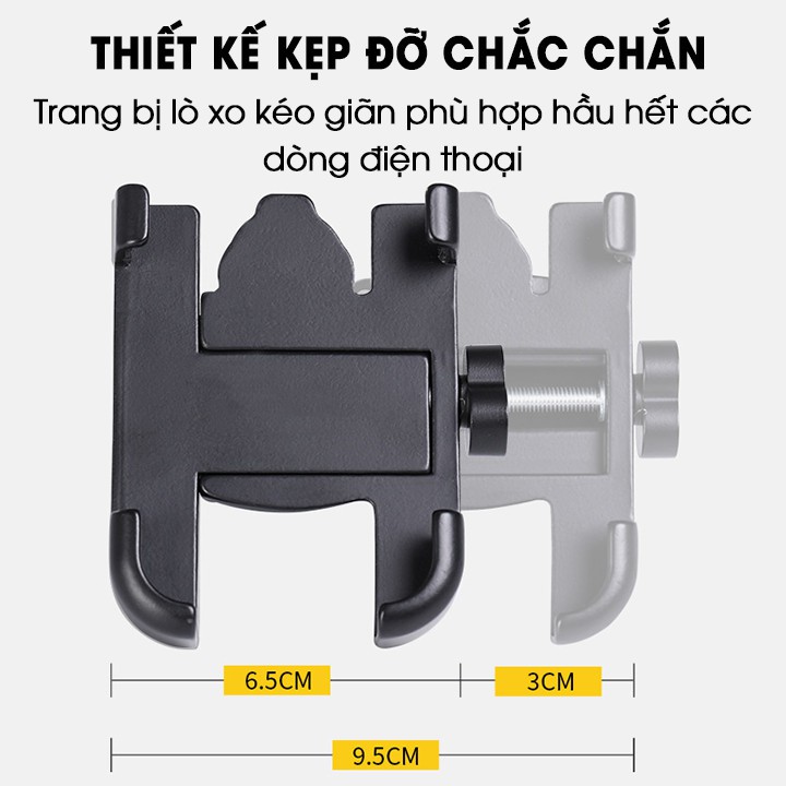 Giá Đỡ Điện Thoại Xe Máy C2 Gắn Xe Máy