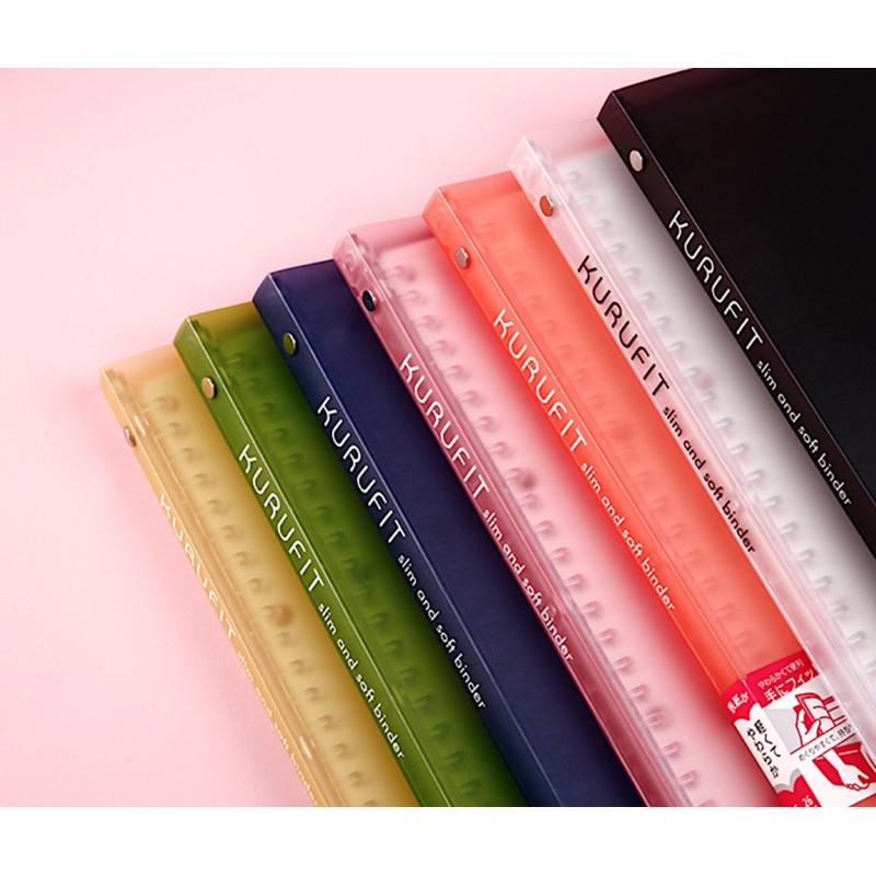 [HCM]Sổ Binder Maruman Bìa Dẻo Kurufit Cao Cấp