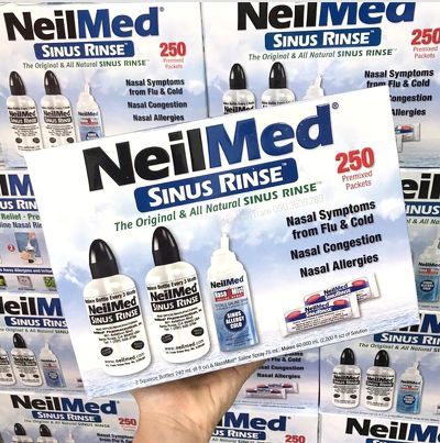 BỘ NƯỚC MUỐI SINH LÝ NEILMED 250 GÓI