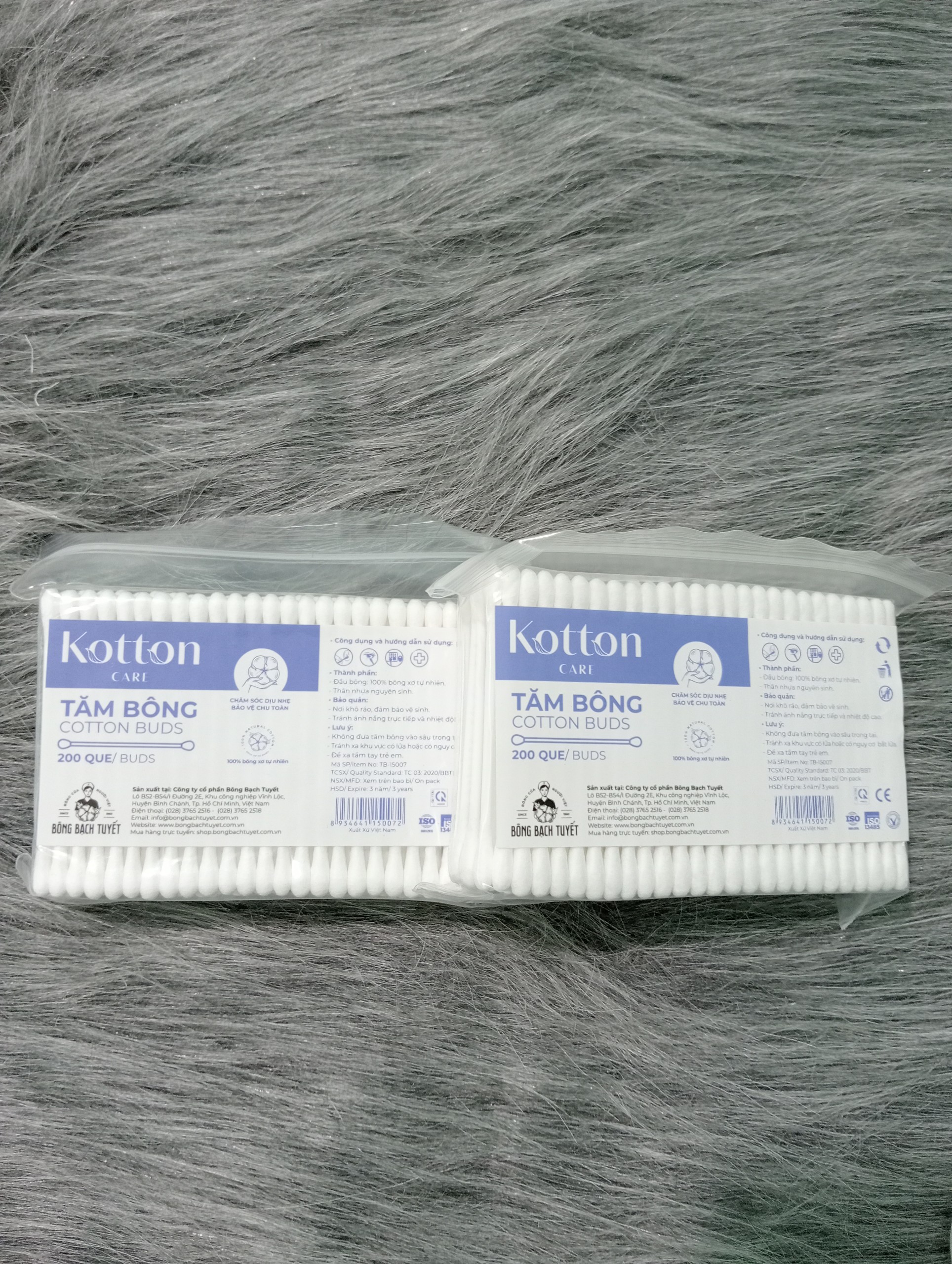 [HCM]1 lốc Tăm bông Meriday  gói 200 que ( lốc 5 gói )