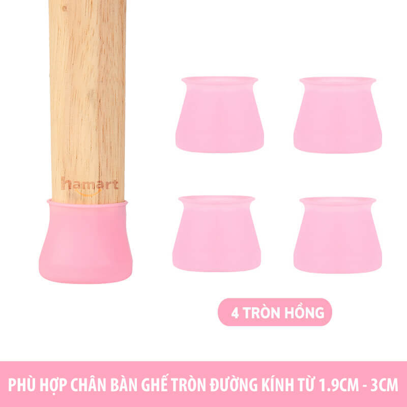 4PCS Silicone Chair Table Foot Cover Protector Furniture Feet Round/Square Non-slip Leg Caps Bottom Corner Floor Safely Pad