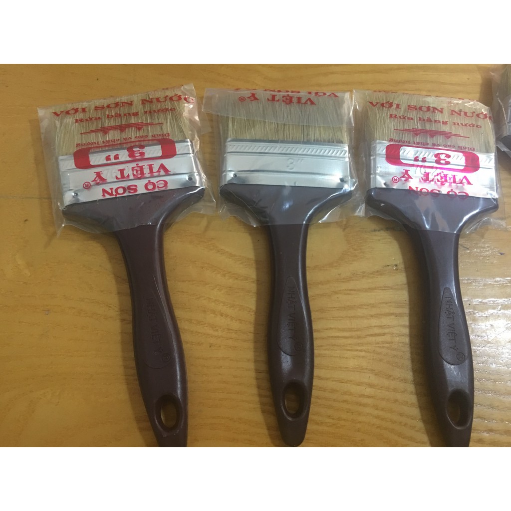 Com bo bộ 3 chổi sơn 3" Việt Ý