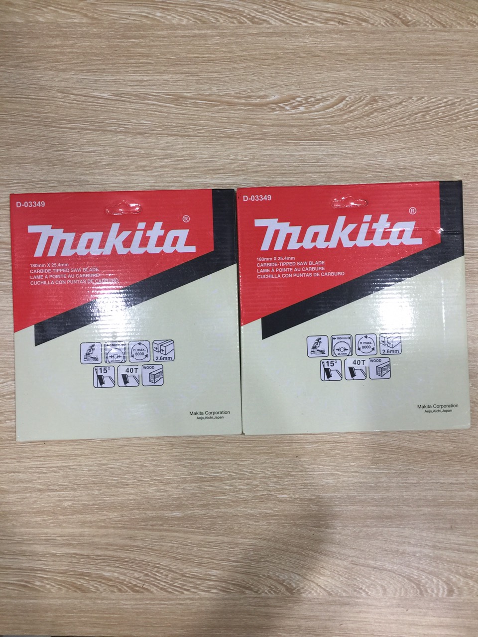 Lưỡi cắt gỗ Makita D180mm