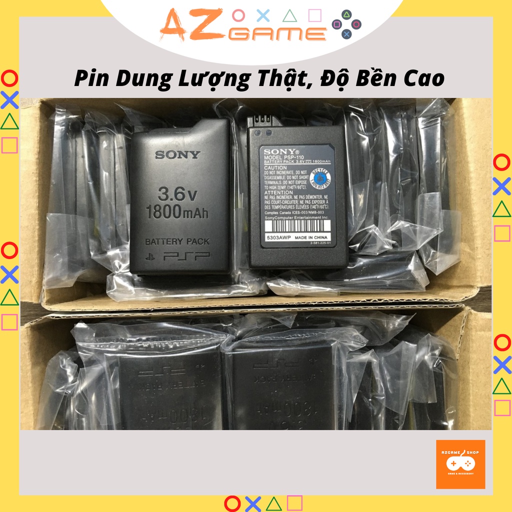 Pin cho PSP 1000 2000 3000 Cao Cấp