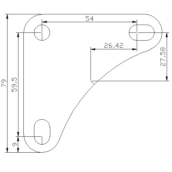 20 cái Ke góc lắp kệ sắt v lỗ đa năng