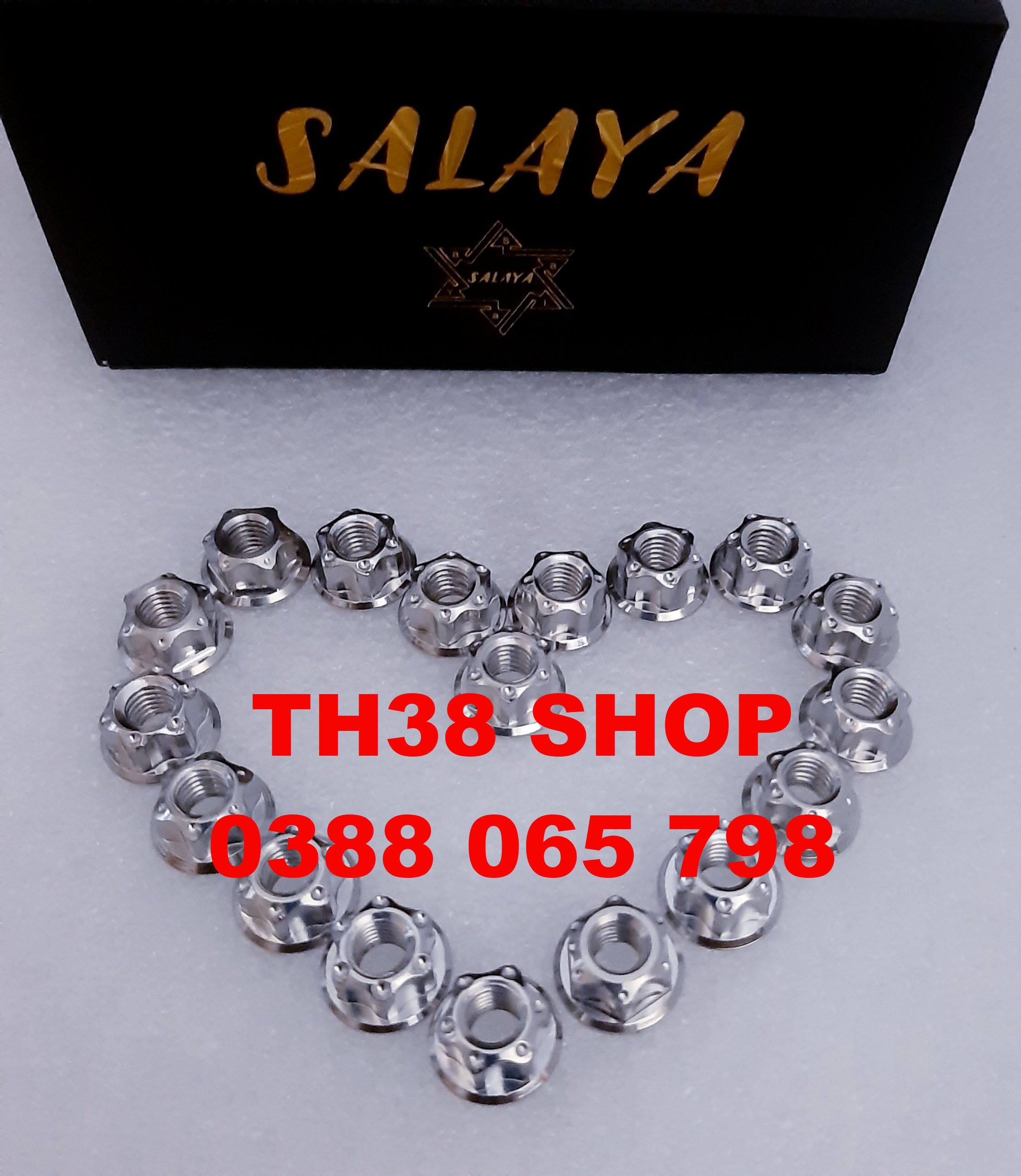 [HCM]Tán ốc salaya 6ly8ly10ly [hở đầu bán theo con]
