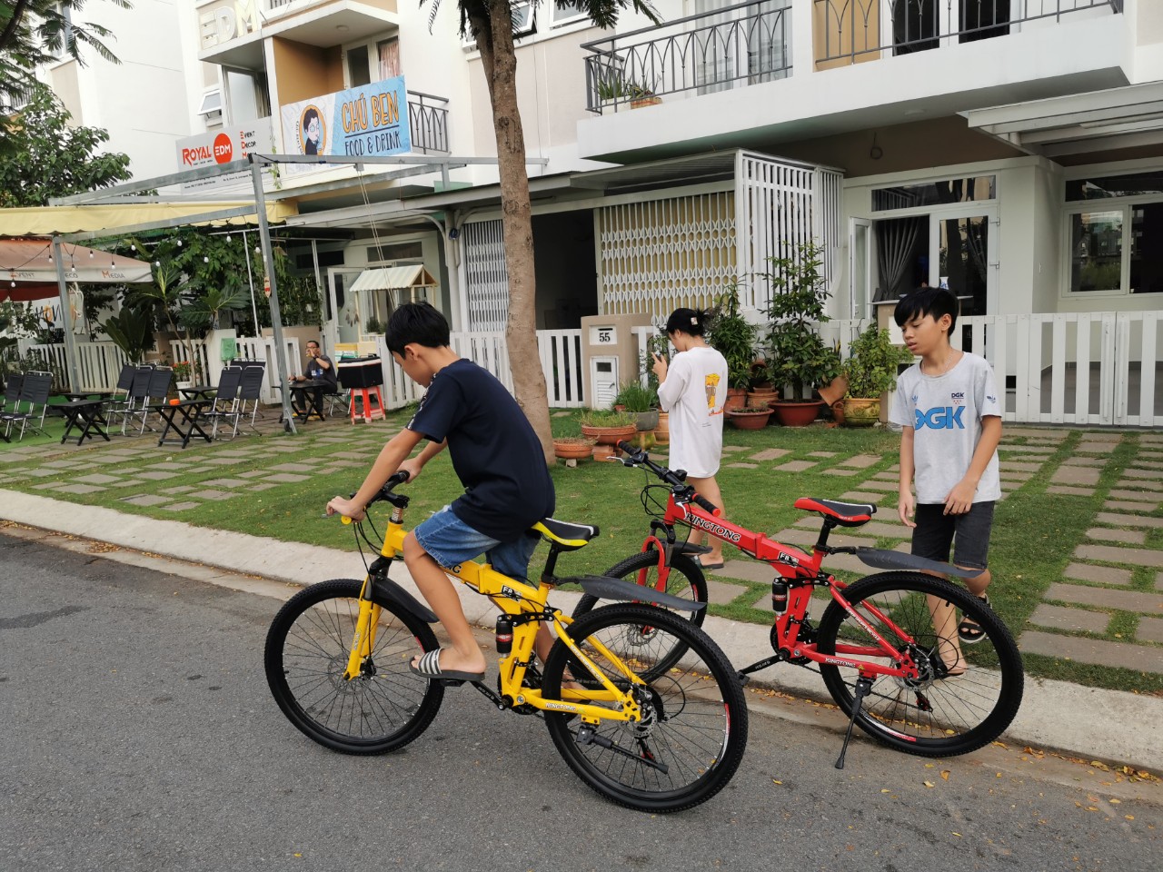 Xe đạp gấp thể thao địa hình - bánh căm
