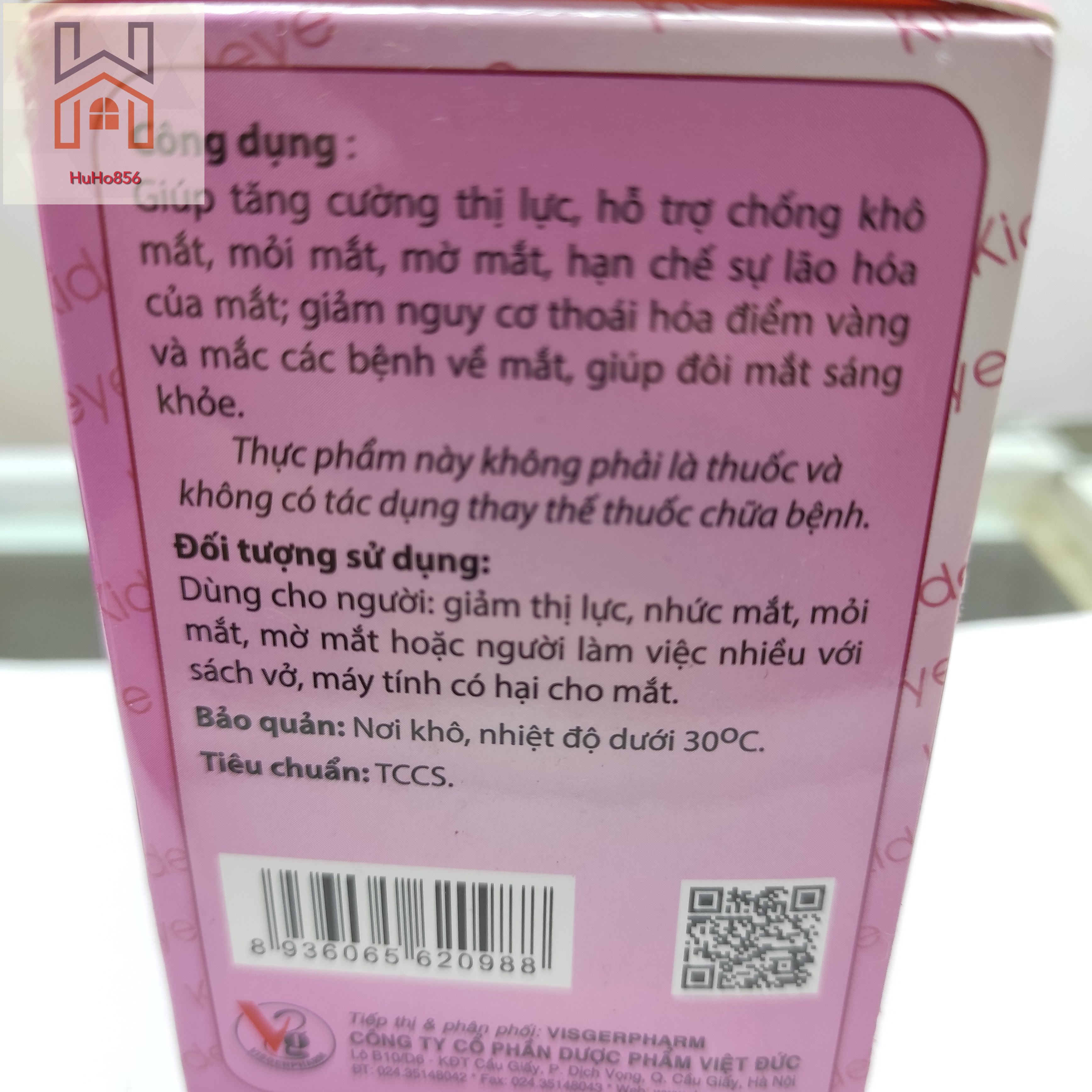Kideye Cốm Bổ Mắt - Hộp 20 gói