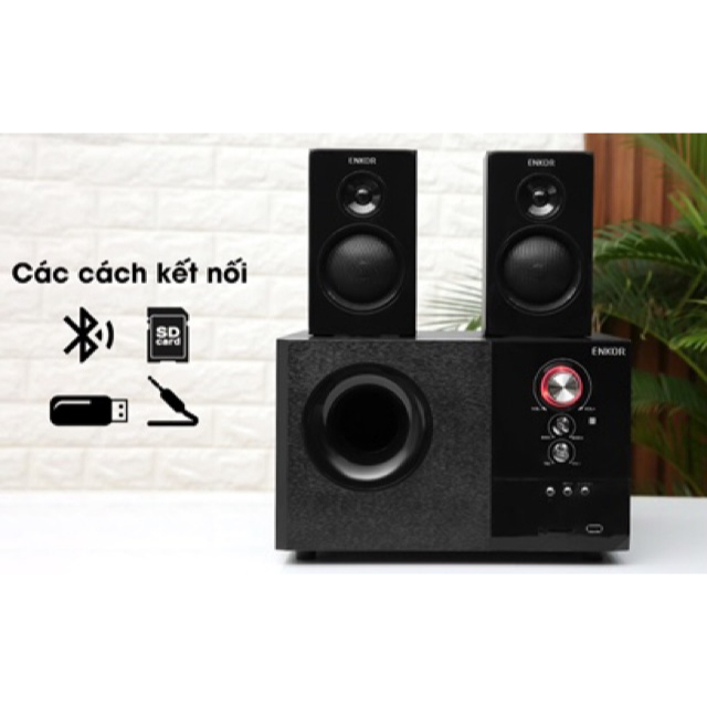 Loa vi tính 2.1 Enkor S2880 Đen ( Like New )