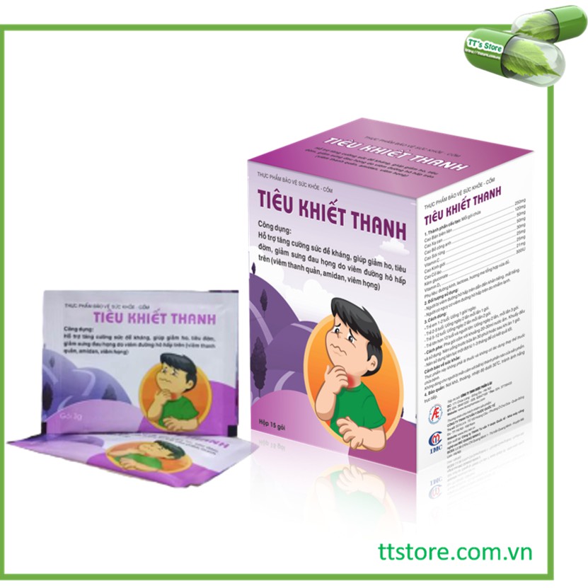 Cốm Tiêu Khiết Thanh - Tiêu khiết thanh dạng cốm