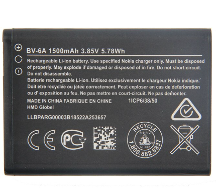 Pin nokia 8110 bv-6a chuẩn