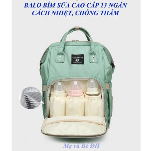 Balo bỉm sữa đa năng cho mẹ và bé siêu hot