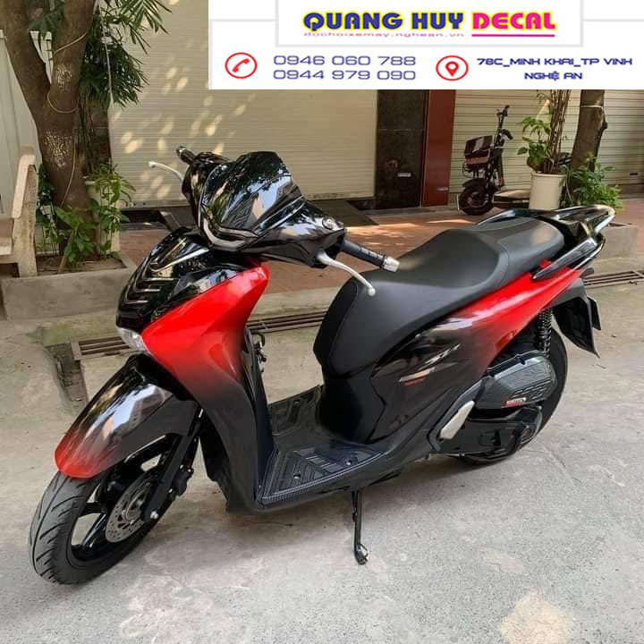 Tem TRùm SH Đỏ Đen,Team Decal SH 2020