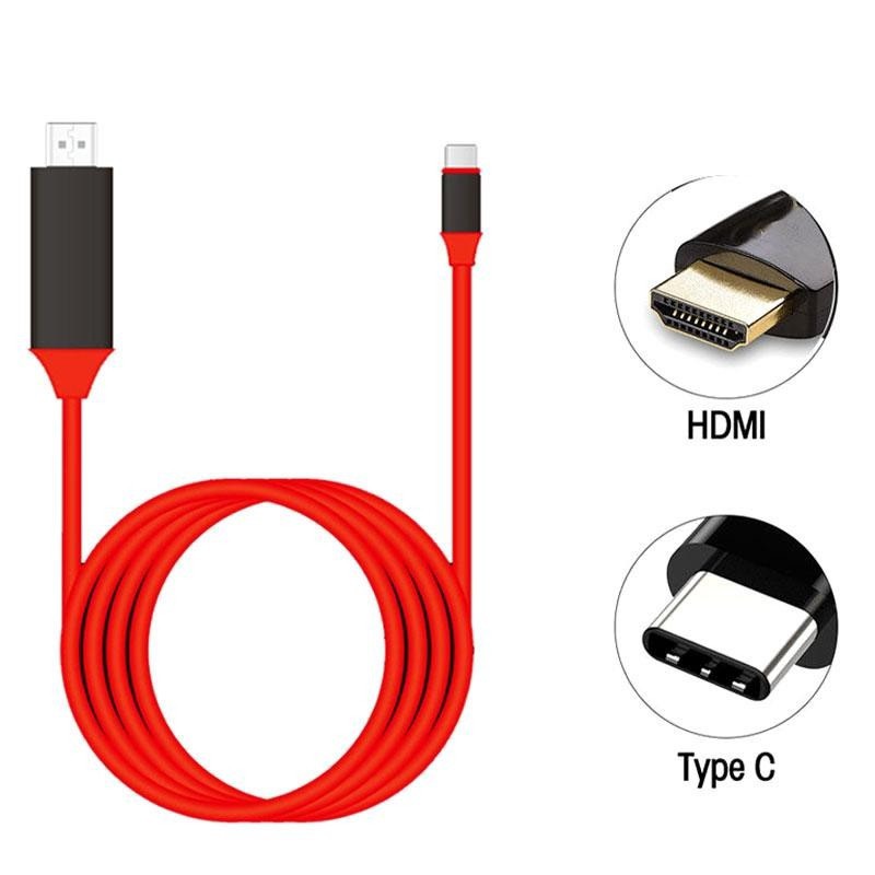 Dây Cáp HDMI Từ Điện Thoại Cổng Type-C Lên TIVI