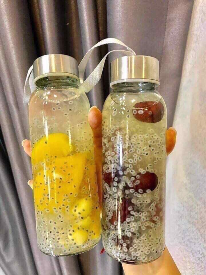 Bình đựng nước thủy tinh 500ml