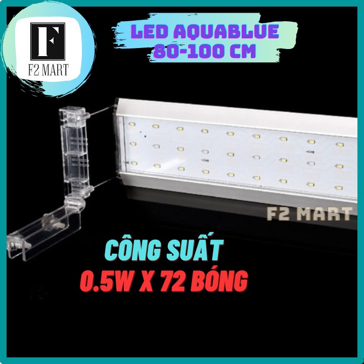 Đèn LED AquaBlue 80-100 Cm cho bể cá cảnh, bể thủy sinh