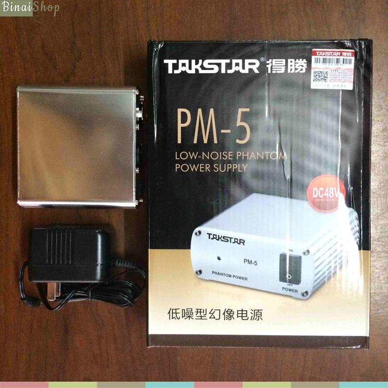 Takstar PM-5 - Phantom 48v Cho Micro Condenser Phòng Thu