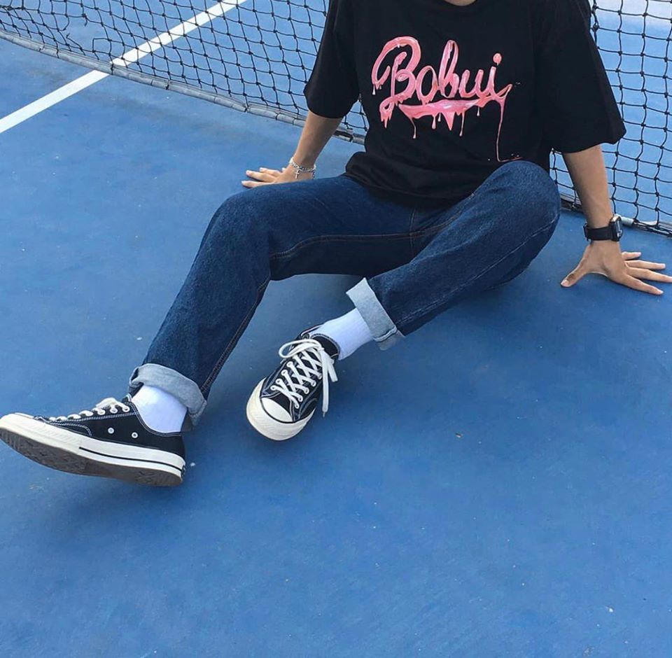 [UnisexStore] ÁO THUN BOBUI SING-GUM UNISEX (ĐEN)