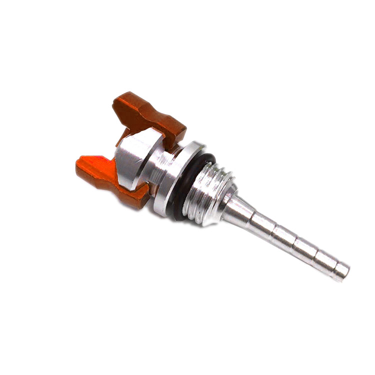 Ty thăm nhớt cnc loại ngắn trang trí xe máy